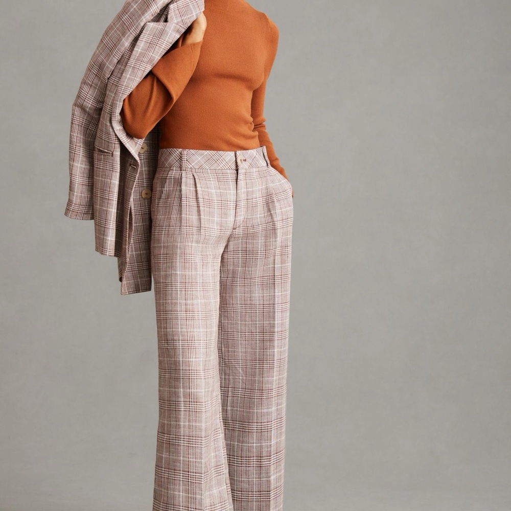 Anthropologie Plaid Women's Pants